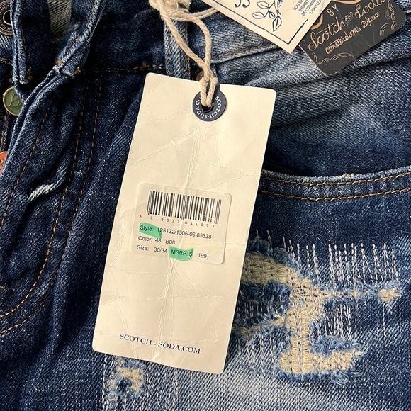 NWT Scotch & Soda Ralston Regular Blue Jeans‎ - Picture 6 of 11